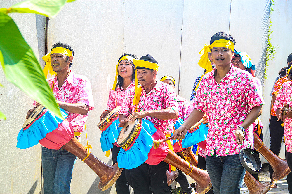 drum parade in phuket