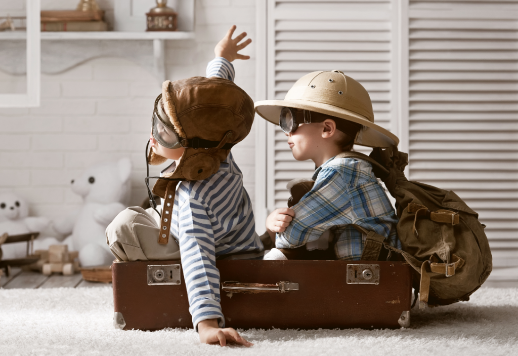 kids travelling