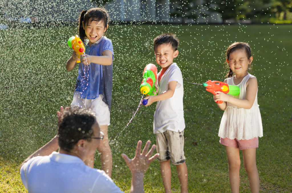 songkran with kids