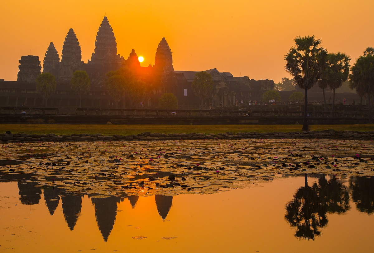 Sunrise at Angkor Wat Cambodia
