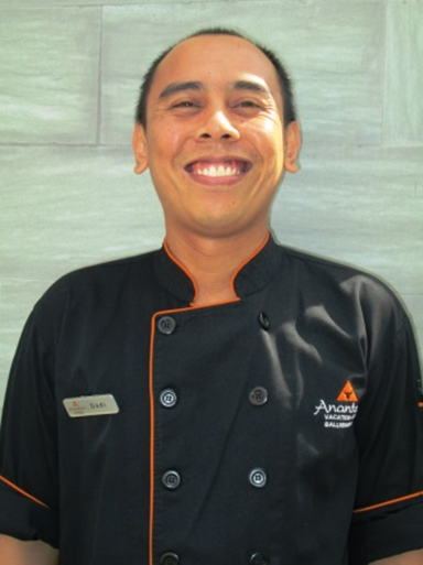Chef Dadi from Anantara Vacation Club Bali