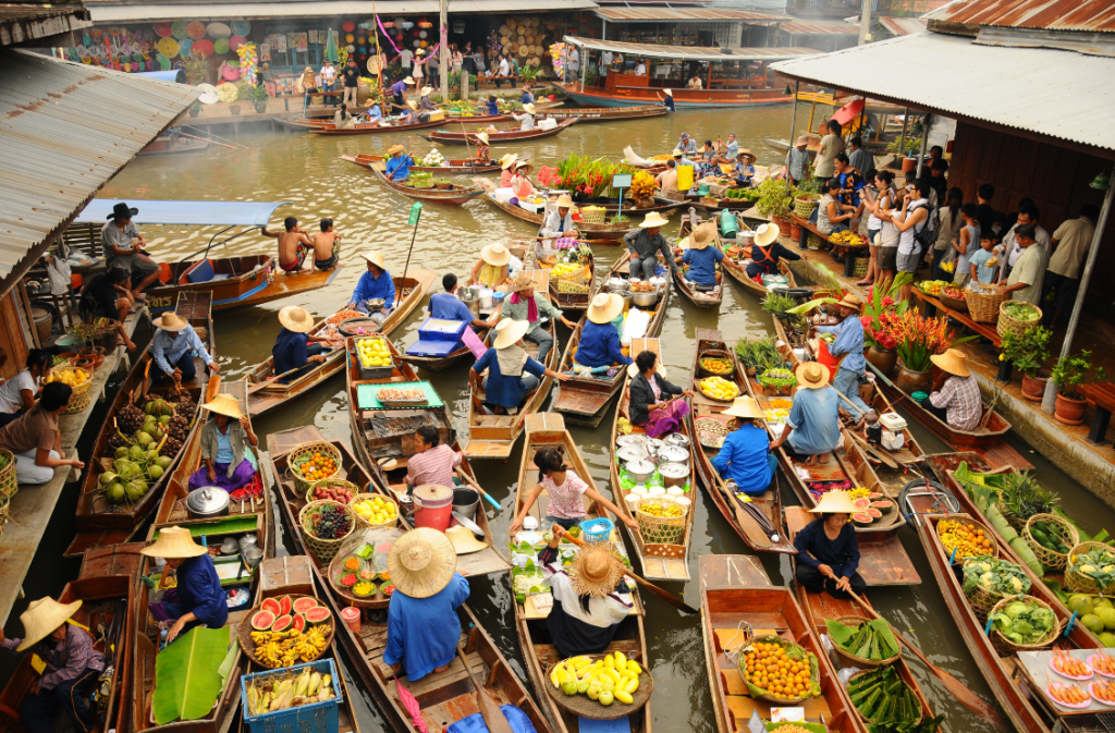 Bangkok floating Market