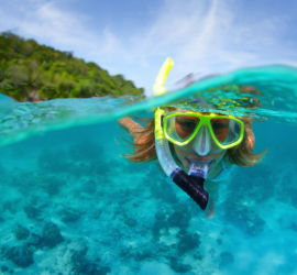 snorkelling in Thailand