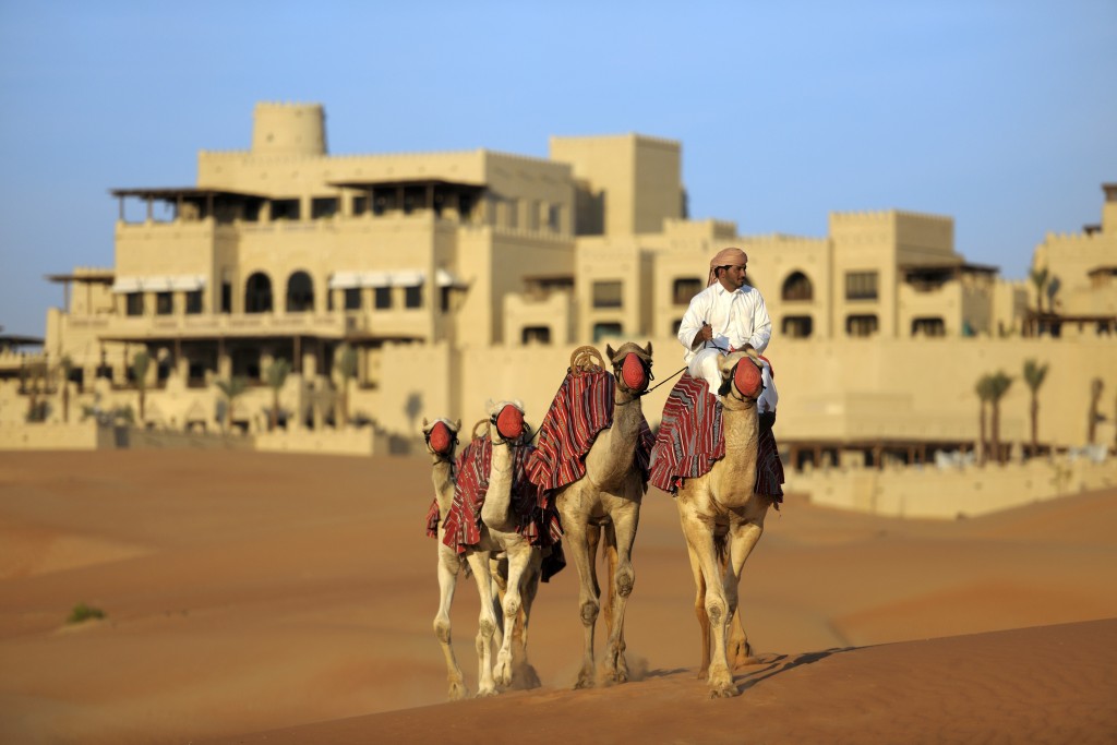 Camel trekking in nomadic tradition