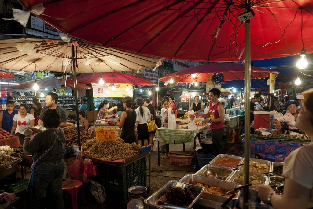 Chiang Mai night bazaar, Thailand