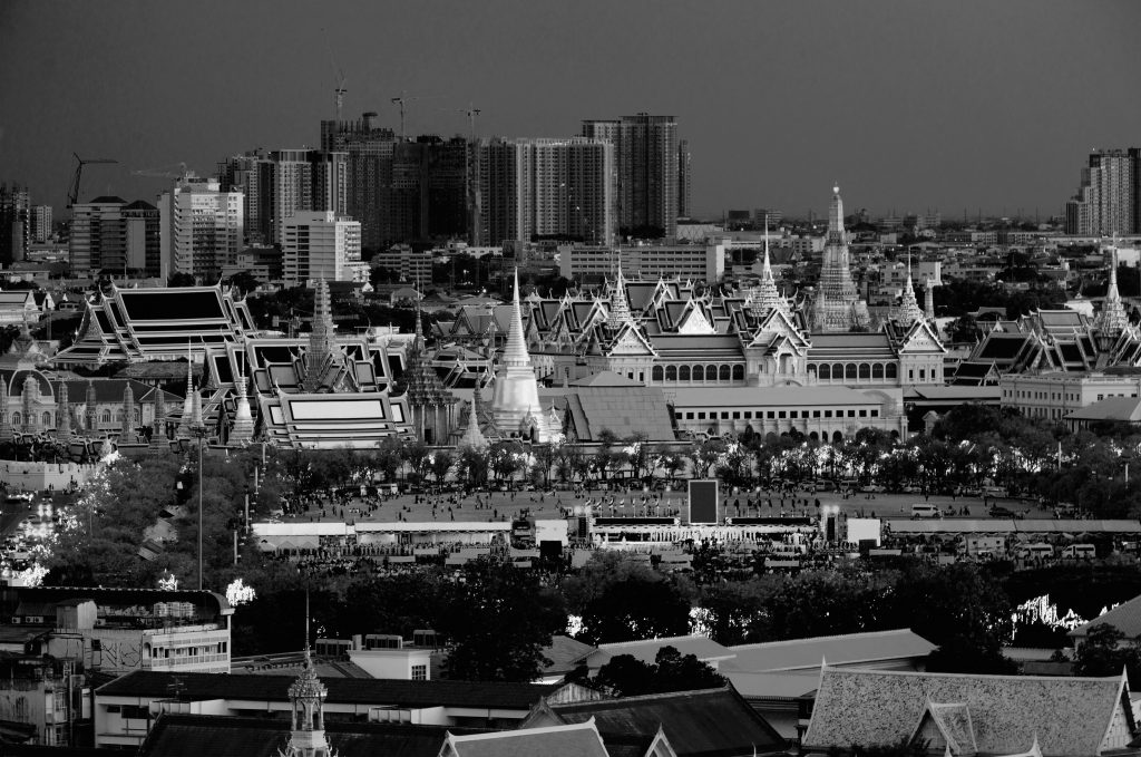 Temple of the Emerald Buddha, Wat Phra Kaew, Bangkok Thailand