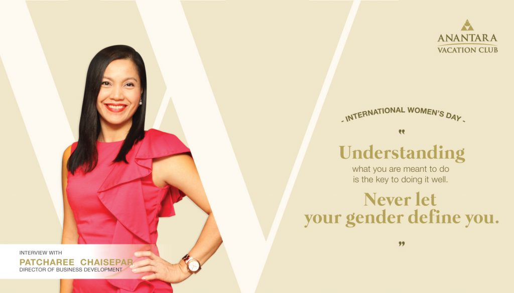 International Women's Day with Anantara Vacation Club's Director of Business Development, Patcharee 'Tak' Chaisepar